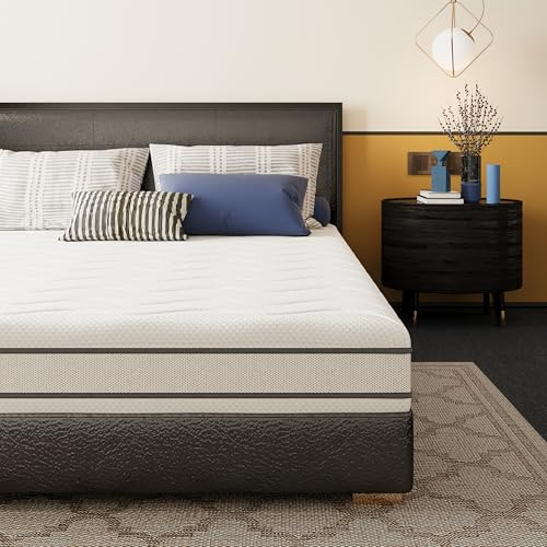EGOHOME Comfort Kaltschaummatratze 140x200 cm | Härtegrade H3/H2 | 18cm | 7-Zonen Ergonomisch & atmungsaktiv Matratze 140x200cm mit Gel-Viscoschaum | 2 in 1 Wendematratze | Öko-Tex Zertifiziert