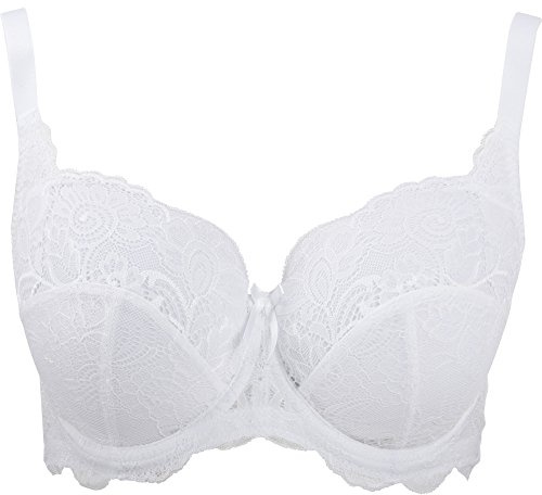 Panache Women's Andorra Full Cup Bra white 5675 Full cup 36E