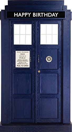 Doctor Who Carte d'anniversaire « Tardis »