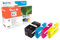 Peach H903/907 Spar Pack Druckerpatronen XL (BK, C, M, Y) ersetzt HP No. 903XL, T6M15AE, T6M03AE, T6M07AE, T6M11AE - kompatibel zur neuesten Drucker Firmware - für z.B. HP OfficeJet 6950