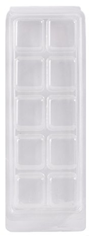 World Of Moulds | 10 Cavity Wax Tart Clamshell Mould x 100