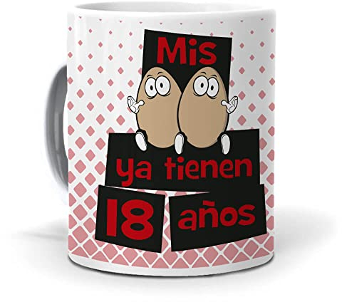 mundohuevo Taza Mis Huevos ya Tienen 18 años