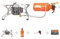 GYDEHUTJ Portable Sac À Dos Brûleurs Poêle Multi Fuel Stoves Camping Cuisine en Plein Air Pique-Nique Stove Set Huile Gaz Fournaise