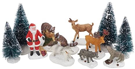 VBS Miniaturen Set Weihnachten im Wald, 11-tlg.