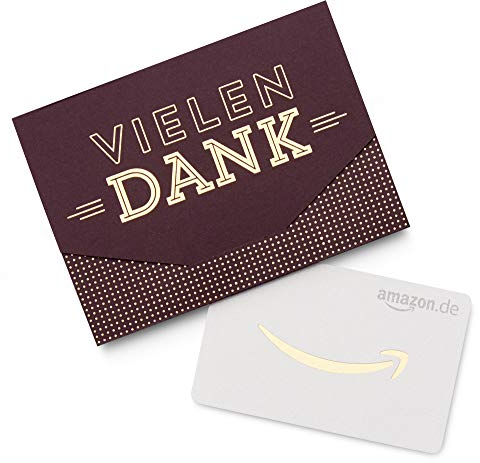 Amazon.de Geschenkkarte in Geschenkkuvert (Vielen Dank)