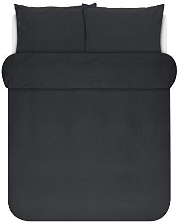 Marc O' Polo Leinen-Bettwäsche-Garnitur Valka Farbe Anthracite Größe 200x220 2x80x80cm