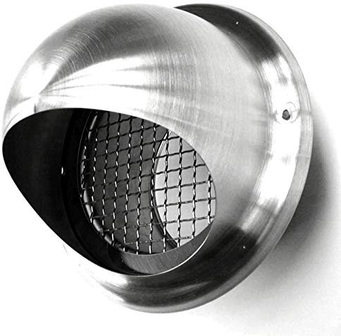Griglia di ventilazione con griglia a sfera, dimensioni: 100 mm