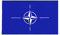 PringCor NATO-Flagge (North Atlantic Treaty Org) Allianz-Flagge, 91 x 152 cm, Banner Europa