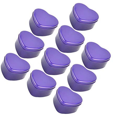 Toddmomy 10stücke Herzförmige Hochzeitsboxen Aus Blech Süße Verpackung Für Hochzeitsgeschenke Mittelgroß Für Bonbons Kleine Und Dekorationen