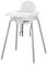 UK1ONE Antilop Highchair with Tray, Easy to disassemble and Carry Along, Safety Belt Included, Recommended for Indoor use [White]
