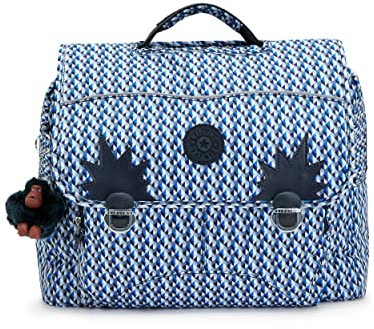 Kipling INIKO, Schoolbag with Padded Shoulder Straps, 37 cm, 18 L, Boy Geo