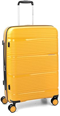 RONCATO R-LITE trolley medio 66 cm, espansibile, con sistema di chiusura TSA - giallo sole