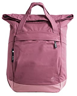 EOTO Rucksack WATER ICE:OLATED CORAL Daypack für Uni, Reisen, Job und Freizeit in rosa, nachhaltig, Tagesrucksack, Reiserucksack, Damen, Herren, 22 L