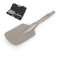 Clay Spade Chisel Bit 17.3'' 65A Shovel - 40Cr Jack Hammer Clay Spade Chisel, Suitable for 65/95 Jack Hammer with Plastic Case