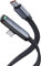 Câble USB C USB C 1.8M Câble USB Type-C Charge Rapide 90 Degrés USB C Câble Type C Nylon Câble Chargeur pour Samsung (USB C vers C-1,8 m)