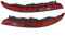 Nebelschlussleuchte,RüCkleuchten Geeignet für 16-18 AUDI Q3 HINTER BUMPER HINTER VERSICHERUNG Hebel Lampe Zurück Stoßfänger Drehen Licht Backlight Bremslicht (Color : Right)