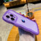 GINASH Custodia per telefono trasparente riccia ondulata carina per iPhone 14 Pro Max 13 12 11 XS XR X 7 8 Plus Mini 6S SE Cover antiurto in silicone morbido caramella, viola, per iPhone 13 Mini