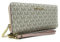 Michael Kors Michael Michael Kors Jet-Set Reise-Geldbörse, mit Handgelenk, Puderrouge, mehrfarbig, Powder Blush Multi