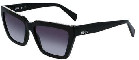 LIU JO LJ793SR 001 BLACK 57/16/140 Damen Sonnenbrillen