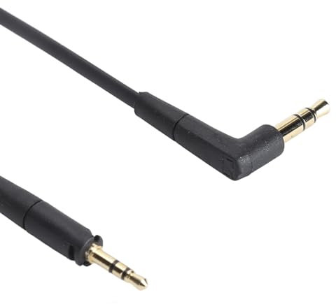 Plyisty Ersatz-Audiokabel für HD400S HD350BT HD4.30 HD4.40BT HD4.50BTNC HD450BT HD458BT Kopfhörer, 4,8 Fuß 3,5 Mm Kabel