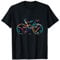 FAHRRAD RENNRAD IN DEN FARBEN DES REGENBOGENS T-Shirt