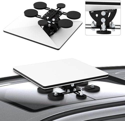 für Starlink Mini Halterung Magnetisch,160° verstellbare Dachhalterung mit 6 Magnetfüßen,Metall Montagekit kompatibel mit Starlink Mini V4 für Auto,Wohnmobil, LKW,Boot