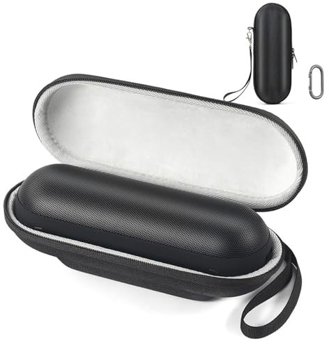 HUAYUWA Hard Travel Carry Case Compatible with Beats Pill, Protable Wireless Speaker Accessories Organizer Protective Case Storage Bag (Case Only)
