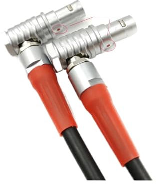 LBUS Kabel A ~ RI (4p, 4p), 4-poliger Stecker auf 4-poliger Stecker für kabellosen Fokusdraht A ~ ri LBUS FIZ MDR (Winkel bis Winkel, 300 cm)