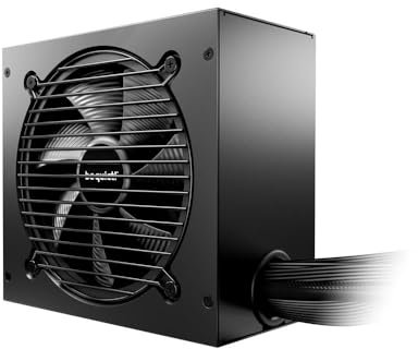 be quiet! Pure Power 12 850W Fuente de alimentación, eficiencia 80 Plus® Gold, ATX 3.1 Totalmente Compatible con PCIe 5.1, Ventilador be quiet! de 120 mm excepcionalmente silencioso, tecnología LLC