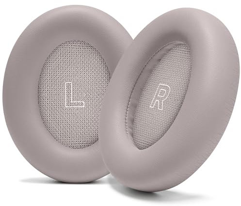 WC PadZ QC Ultra - Upgraded Earpads for Bose QuietComfort Ultra Made by Wicked Cushions | Enhanced Comfort & Thickness | Upgraded Memory Foam & Premium Materials | SandStone