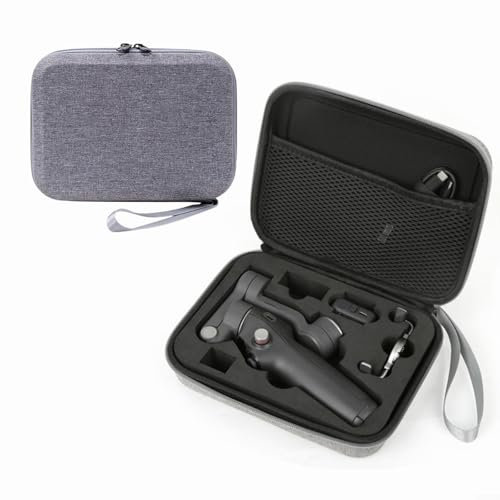 NEIQIUWING Case for Osmo Mobile 7/7P, Carry Bag for DJI Osmo-Accessories, Portable Travel Large Case Waterproof Storage Bag Gimbal Stabilizer Accessories(Gray)