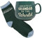 Widdle Gifts Ceramic Grandad Mug and Socks Gift Set - Greatest Grandad, Father's Day, Birthday or Christmas | Ceramic Coffee Mug for Home or Work | Tea Cup
