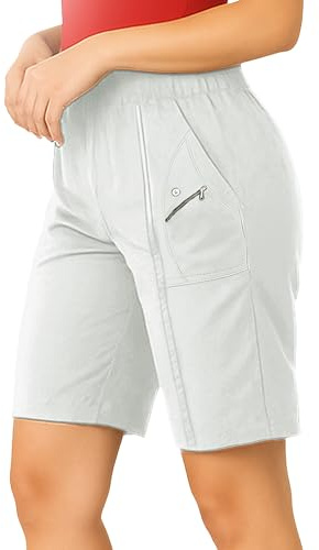 Women Cherry Berry Capri Shorts, Ladies Plain Elasticated Waist Stretch Fit Pull On Summer Crop Short Pants Plus Size UK 10-18