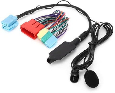ZASCHMOY o Adapter with Speaker for Car Stereo - Wireless Music & Navigation Transmission - Easy Plug & Play Fits 8L 8P B5 B6 B7 A6 5.0 & Low Power
