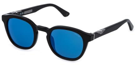 Police Sunglasses SPLL82 703B NERO SABBIATO/OPACO 50/24/145 Man
