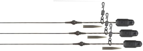 Fox Edges Naturals Heli-Clip Rigs - 3 Karpfenrigs