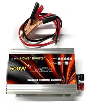Onduleur Transformateur Onduleur Solaire 500 W 1000 W 1500 W 2000 W 12 V 220 V Transformateur Tension Portable Chargeur Automatique Convertisseur Puissance Convertisseur(500W 12V)