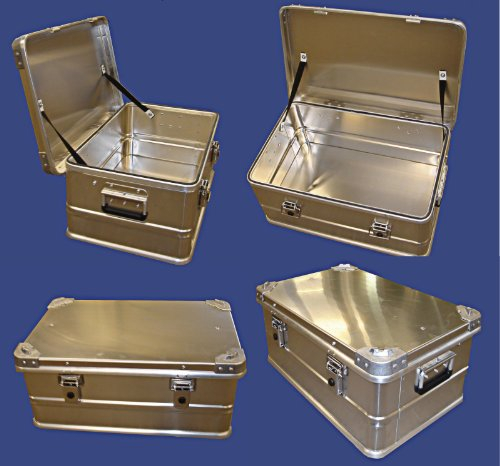 Weise Steigtechnik Alubox Alu-Kiste Industrie, ca 134 l 880 x 480 x 370 mm wassergeschützt staubgeschützt stapelbar