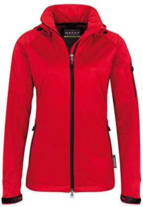 HAKRO Damen Softshell-Jacke Alberta - 248 - rot - Größe: XL
