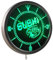 nc0444-g Sushi Japan Food Cafe Neon Sign LED Wall Clock Uhr Leuchtuhr/Leuchtende Wanduhr