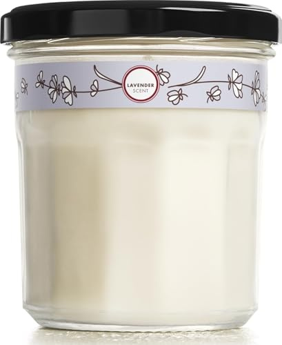 Mrs. Meyer's Soy Aromatherapy Candle, 35 Hour Burn Time, Made with Soy Wax and Essential Oils, Lavender, 7.2 oz