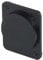 TUK – XLR placa de obturación, Negro, D Universal