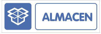S21 Señalización PLA004.GN - Señal almacén multicolor
