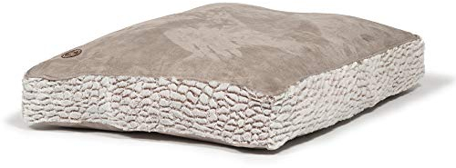 Danish Design Arctic Grey Haustierdecke, Kunstfell und Wildlederimitat, groß, 125 x 79 x 12 cm