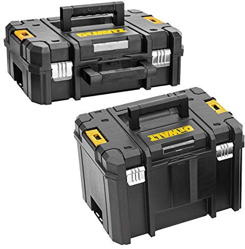 Dewalt DWST1-70703 TStak II Carry Case + DWST1-71195 TSTAK VI Deep Tool Box
