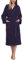 Ladeheid Damen Frottee Bademantel aus 100% Baumwolle LA40-193 (Dunkelblau-29 (Gramatur 400), M)