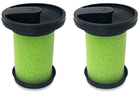Smilefil 2 Pack Replacement Filters for Gtech AirRam Multi MK-2-ATF006, Gtech Air Ram Multi MK2 K9 Cordless Handheld Vacuum Cleaner Accessories Washable Reusable Spare Parts