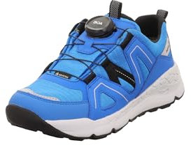 Superfit Jungen Free Ride Sneaker, Blau Schwarz 8020, 33 EU