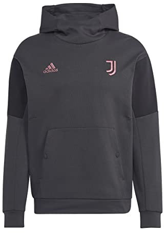 adidas Replicas - Felpe - International Juventus Torino Travel Hoody Grigio/Nero M