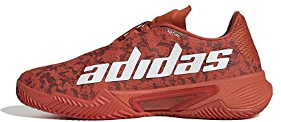 Adidas Herren Barricade M Clay Shoes-Low (Non Football), Preloved Red FTWR White Preloved Red, 44 EU
